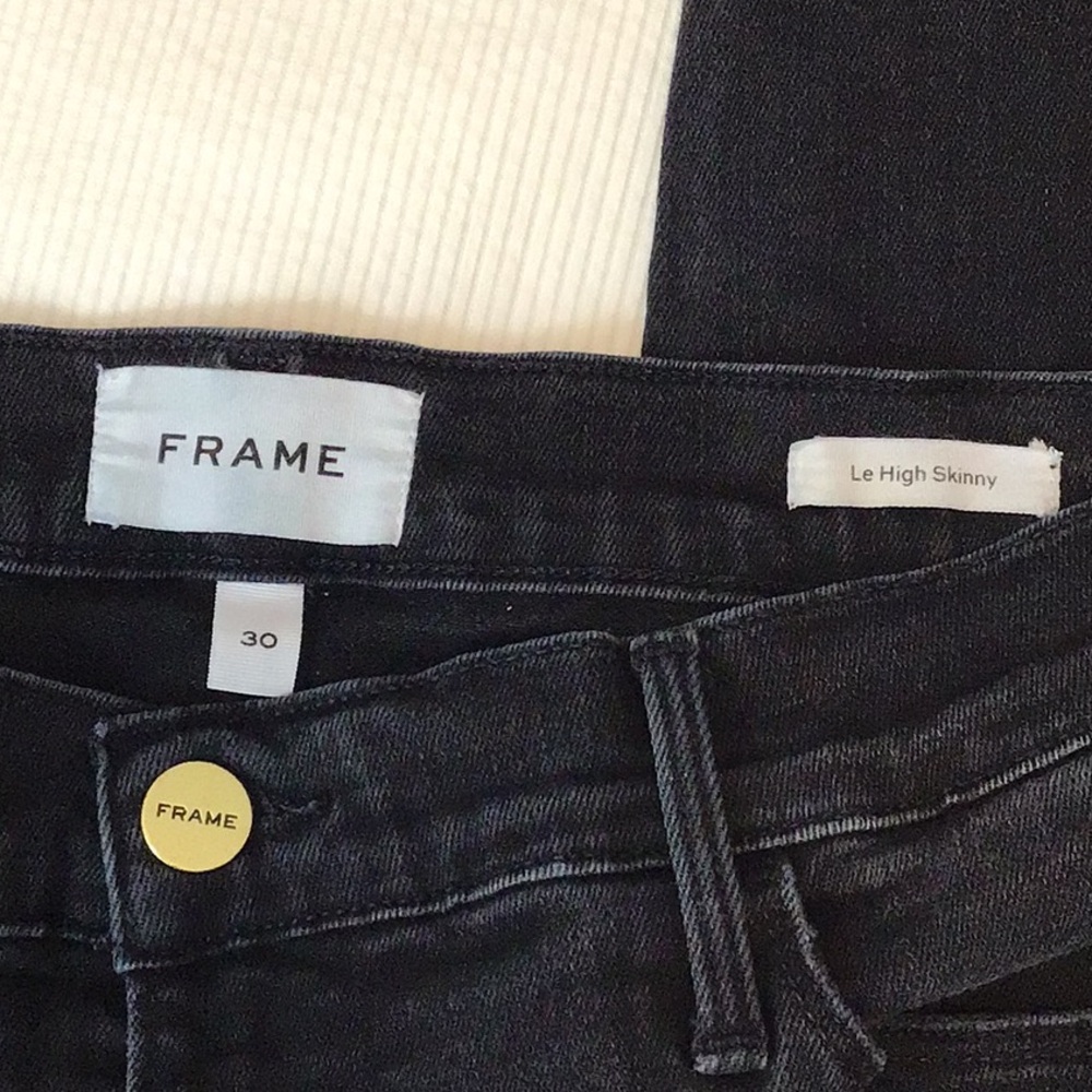 Frame Le High Skinny Jeans